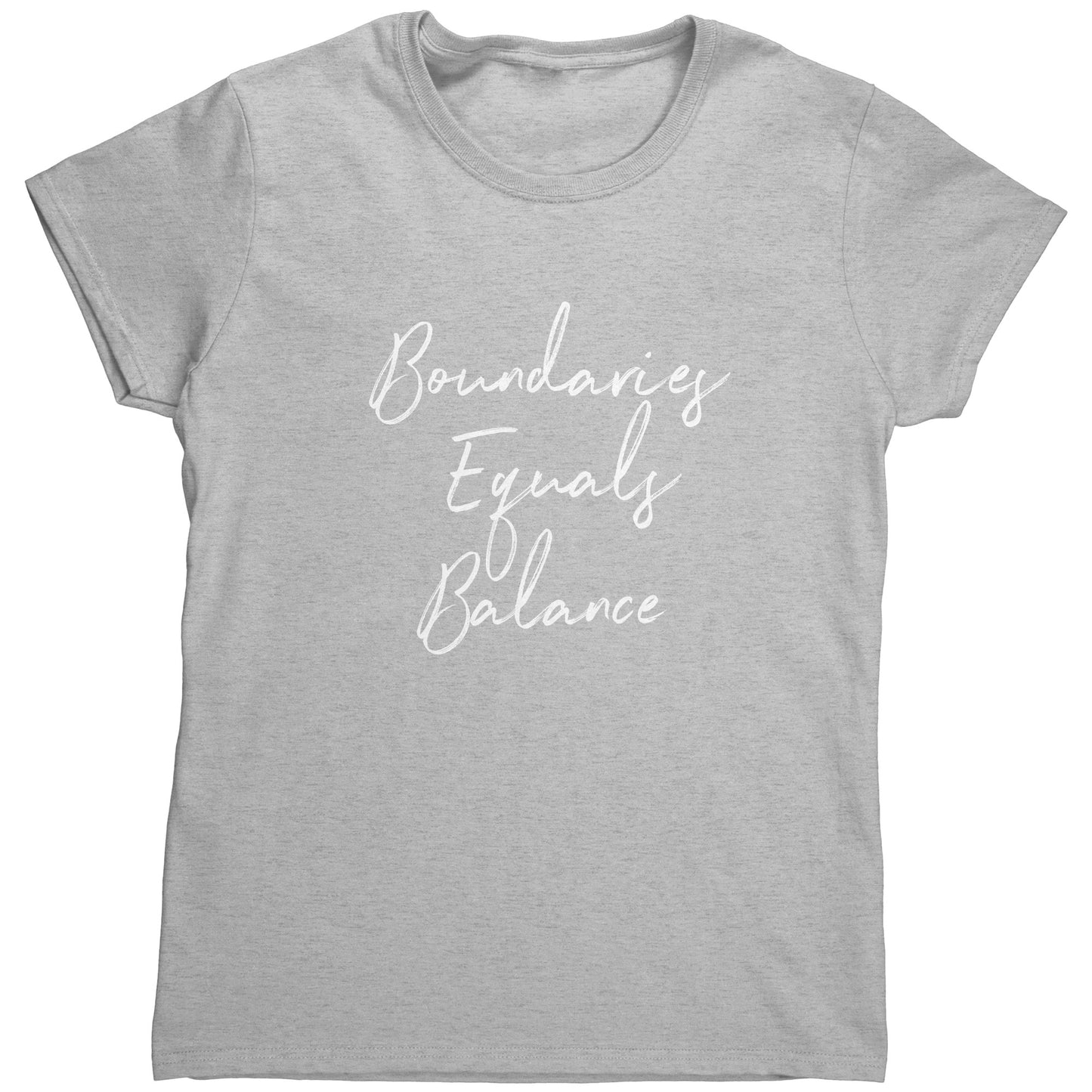 Boundaries Equals Balance Women's T-shirt
