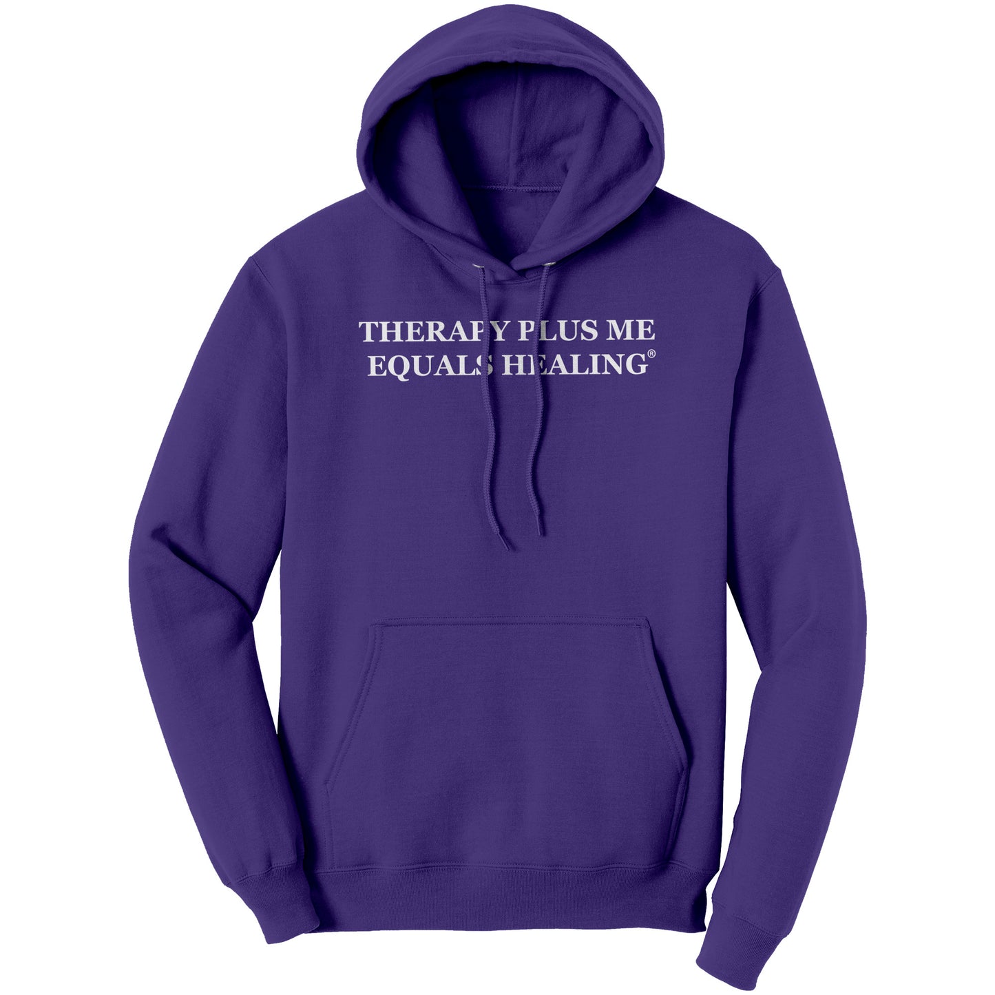 Therapy Plus Me Equals Healing (WORDS) Hoodie (UNISEX)
