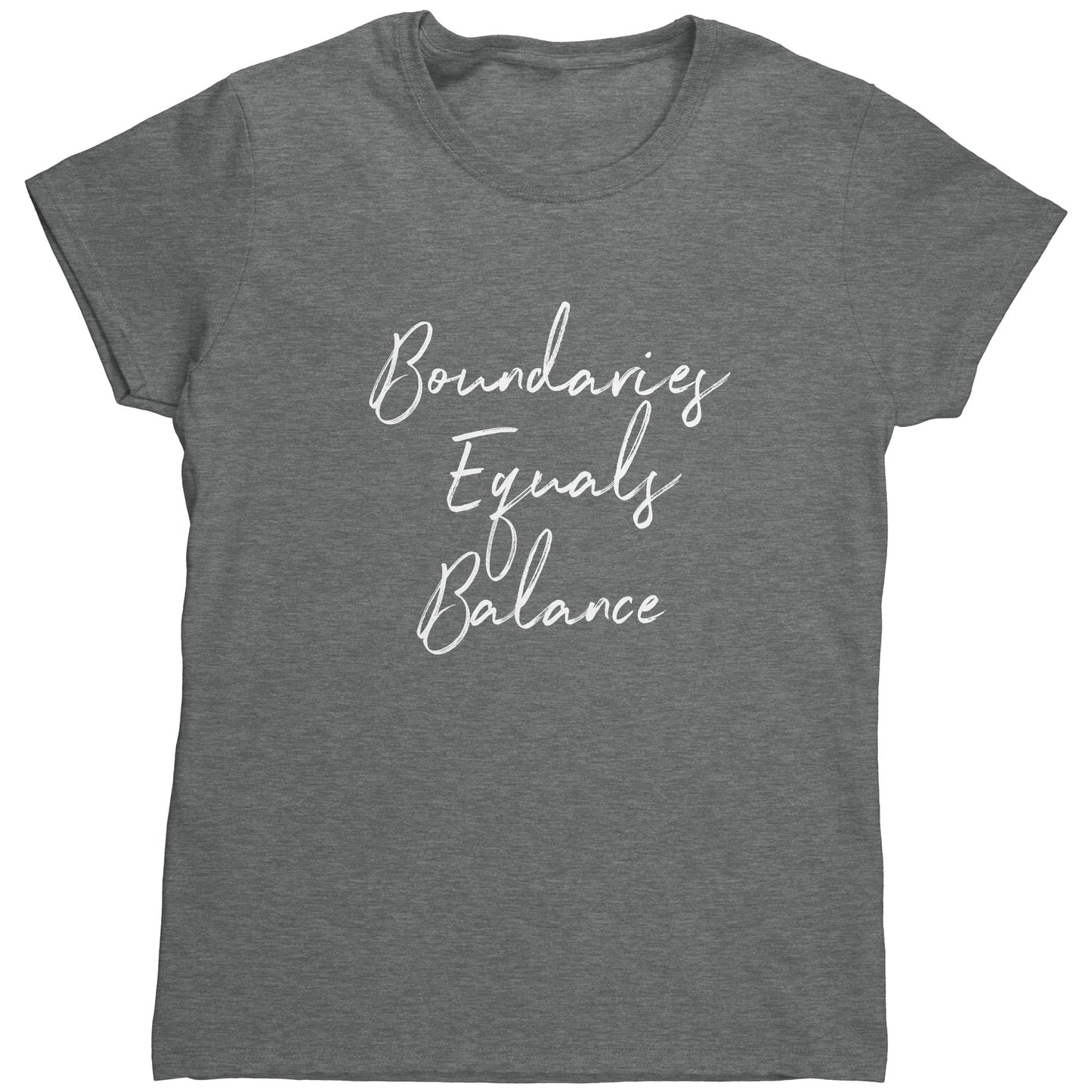 Boundaries Equals Balance Women's T-shirt