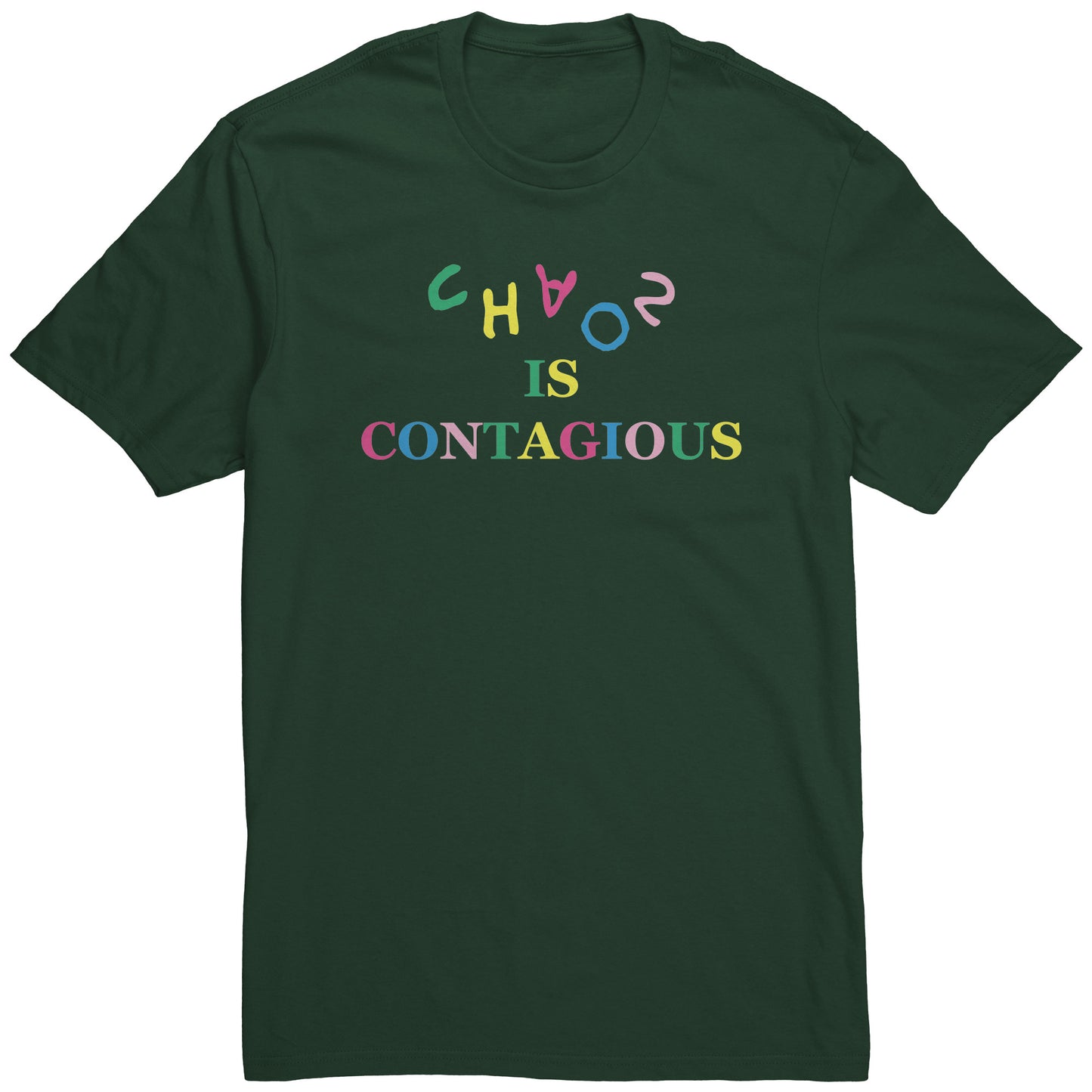 Chaos is Contagious Men's T-shirt (HEAL)
