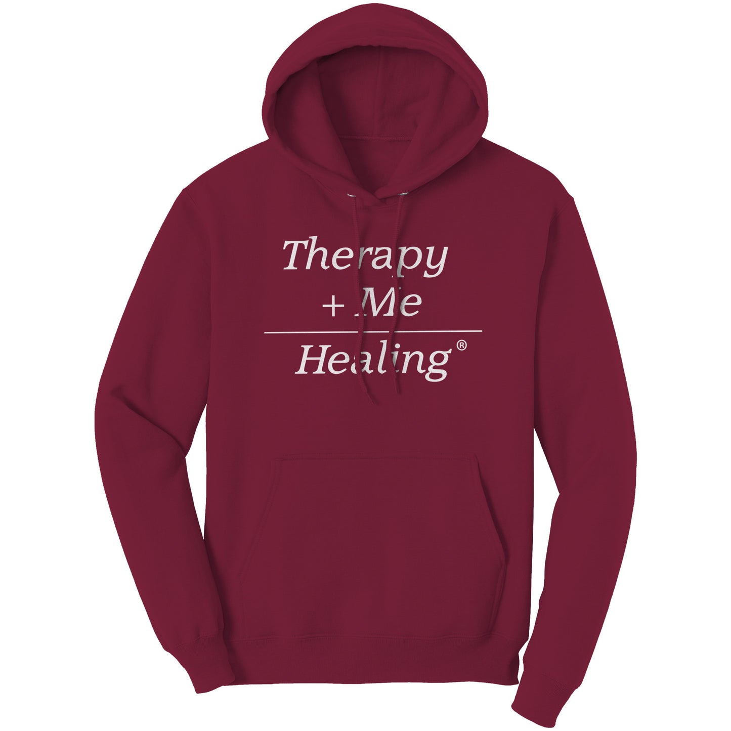 Therapy Plus Me Equals Healing (MATH) Hoodie (UNISEX)