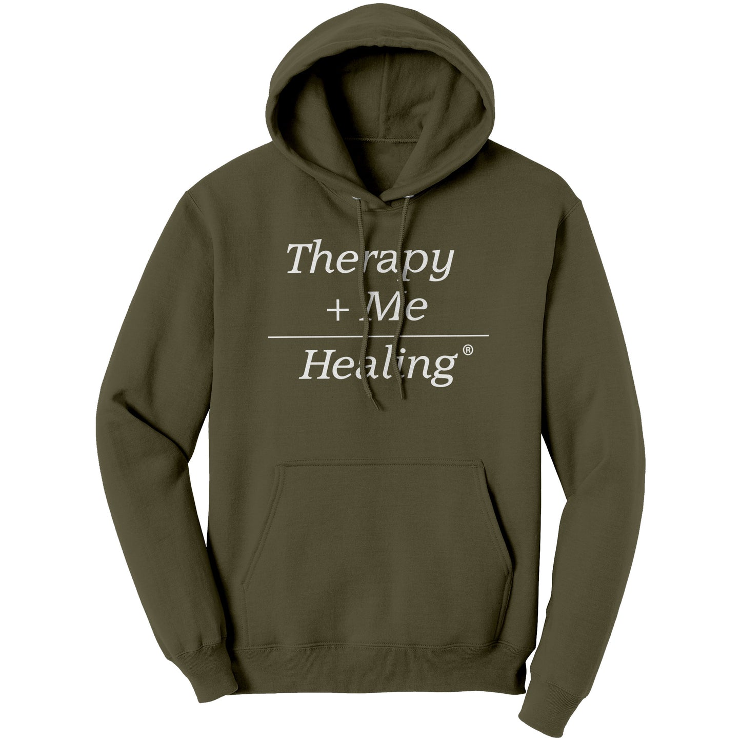 Therapy Plus Me Equals Healing (MATH) Hoodie (UNISEX)