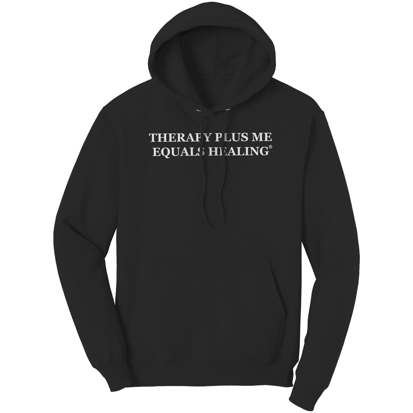 Therapy Plus Me Equals Healing (WORDS) Hoodie (UNISEX)