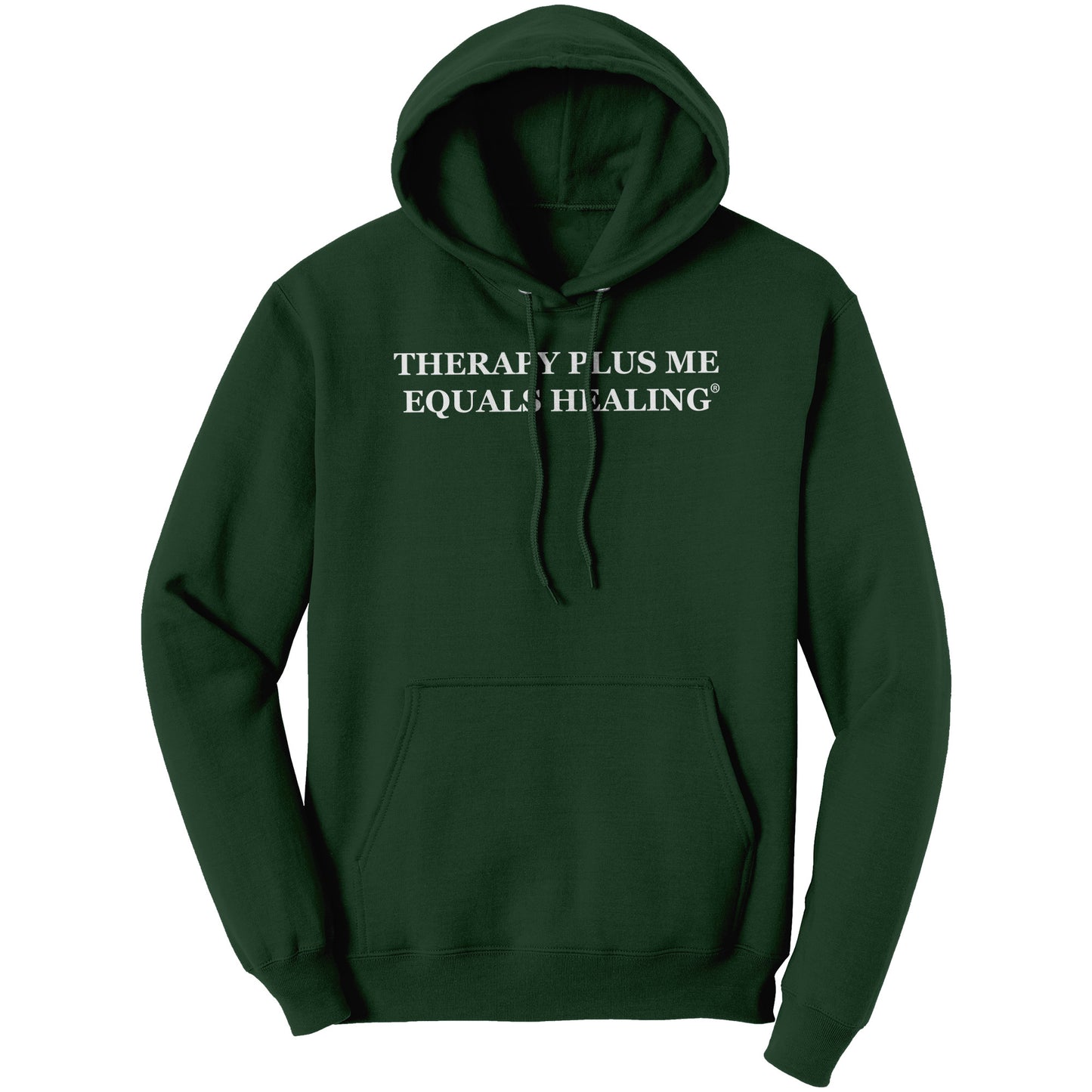 Therapy Plus Me Equals Healing (WORDS) Hoodie (UNISEX)