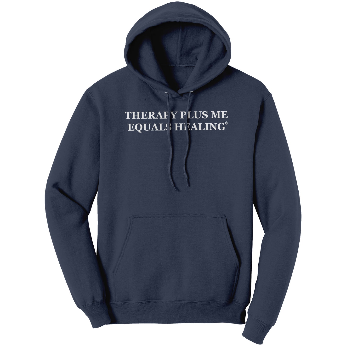 Therapy Plus Me Equals Healing (WORDS) Hoodie (UNISEX)