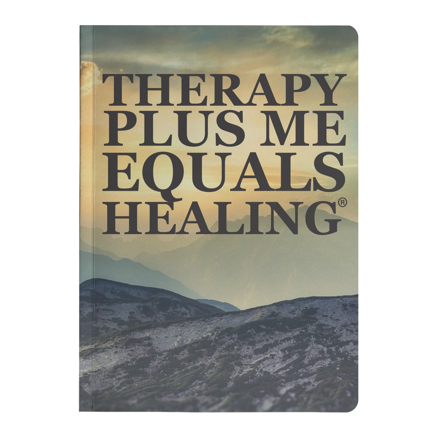 Therapy Plus Me Equals Healing (WORDS) Journal